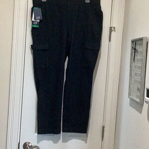 GAP Black Cargo Pants with Sturdy Cotton Blend NWT Size XL